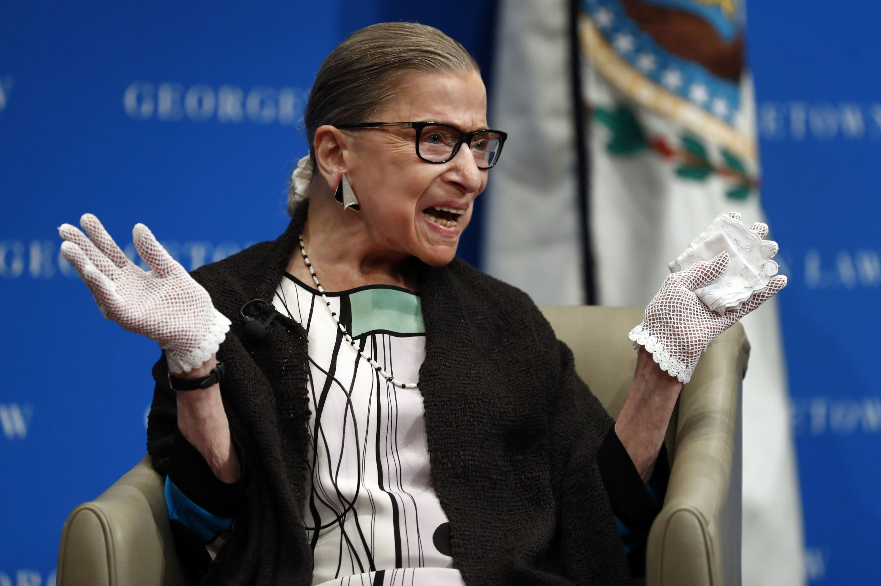 Supreme Court Justice Ginsburg Staying Put